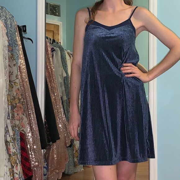 NWT * Ribbed Velvet Slip /Tank Dress* - Picture 9 of 9